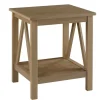 Accent & End Tables-Kirkland's Home Charleston Rustic Gray Accent Table