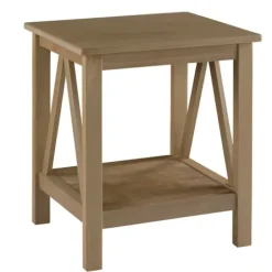 Accent & End Tables-Kirkland's Home Charleston Rustic Gray Accent Table