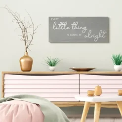 Wall Quotes & Signs-Kirkland's Home Charming Every Little Thing Wall Plaque Gray