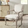 Accent Chairs-Kirkland's Home Chaucer Stripe Accent Chair Tan