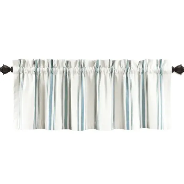 Curtains & Drapes-Kirkland's Home Chenille Chevron Curtain Panel Set, 84 In. White