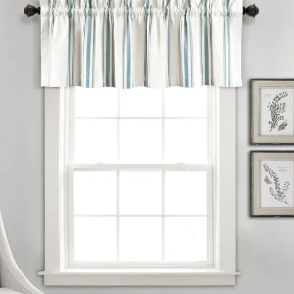 Curtains & Drapes-Kirkland's Home Chenille Chevron Curtain Panel Set, 84 In. White