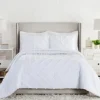 Comforters-Kirkland's Home Chenille Line 3-Pc. Full/Queen Comforter Set White