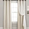 Curtains & Drapes-Kirkland's Home Chenille Single Curtain Panel, 84 In. Blue