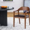 Dining Chairs-Kirkland's Home Chestnut Acacia Wood Dining Chair Brown