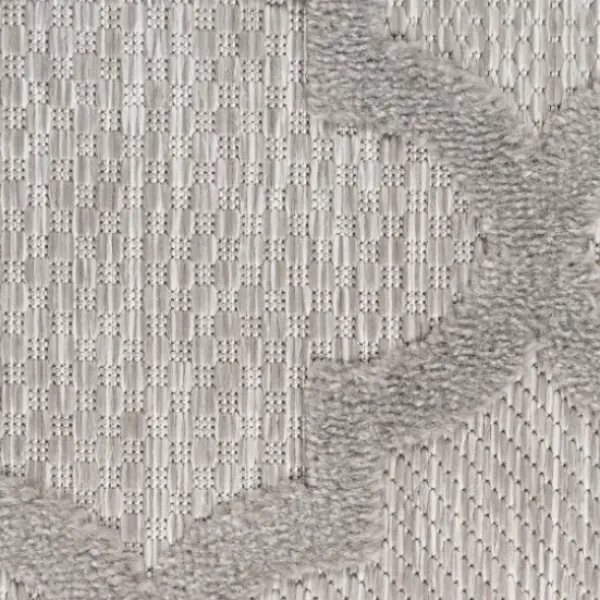 Outdoor Rugs-Kirkland's Home Chevron Indoor/Outdoor Area Rug, 6X9 Blue