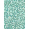 Outdoor Rugs-Kirkland's Home Chevron Indoor/Outdoor Area Rug, 5X8 Blue