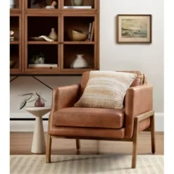 Pillows-Kirkland's Home Chris Loves Julia X Loloi Gold Anderson Pillow Gold/Ivory