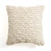Pillows-Kirkland's Home Chunky Braid Pillow Ivory