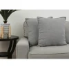Pillows-Kirkland's Home Chunky Weave Pillows, Set Of 2 Silver