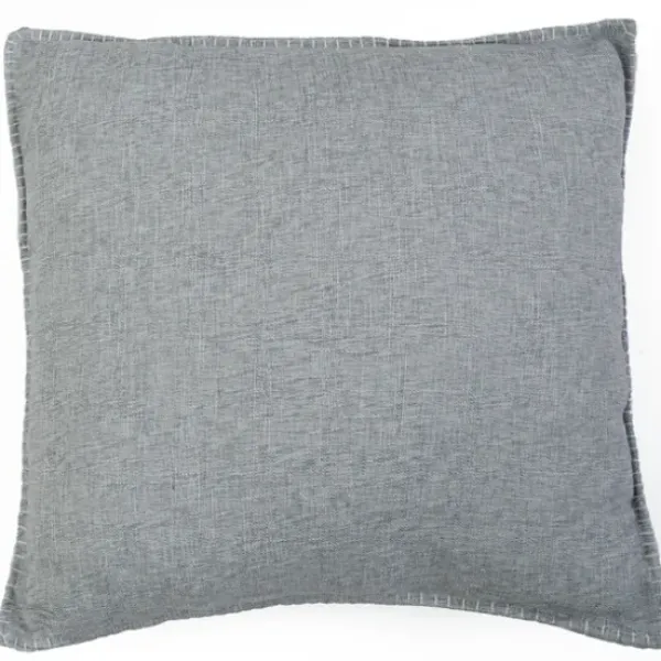 Pillows-Kirkland's Home Chunky Weave Pillows, Set Of 2 Silver
