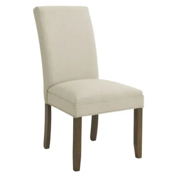 Dining Chairs-Kirkland's Home Cianna Cream 2-Pc. Upholstered Dining Chair Set Tan
