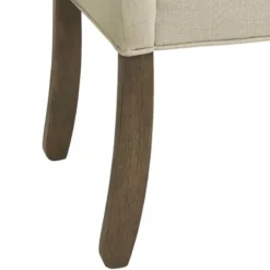 Dining Chairs-Kirkland's Home Cianna Cream 2-Pc. Upholstered Dining Chair Set Tan