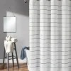 Shower Curtains-Kirkland's Home Ciel Tassel Shower Curtain White