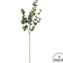 Stems & Bouquets-Kirkland's Home Cinerea Eucalyptus Leaf Stems, Set Of 4 Green