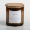 Candles-Kirkland's Home Cinnamon Apple Donut Triple Wick Jar Candle Brown