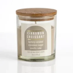 Candles-Kirkland's Home Cinnamon Sugar Croissant Jar Candle Brown