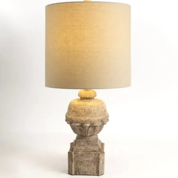 Table Lamps-Kirkland's Home Claire Natural Table Lamp Tan