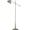Floor Lamps-Kirkland's Home Classic Antique Brass Floor Lamp Gold