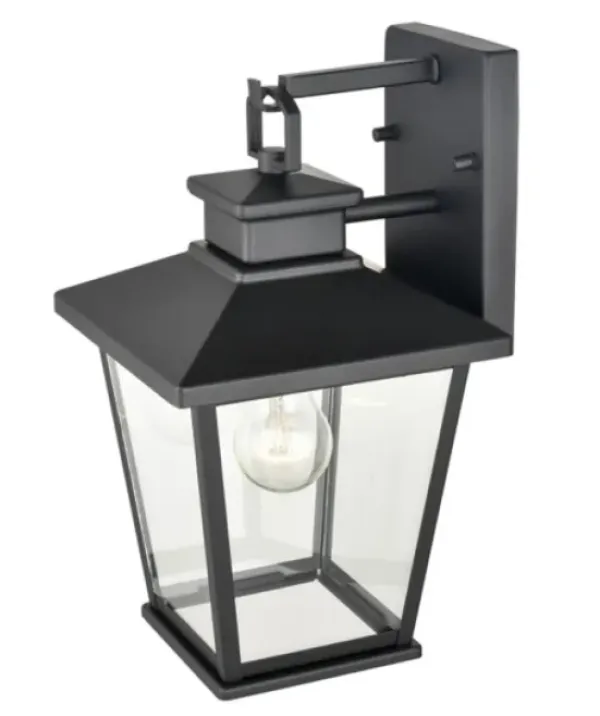 Outdoor Lighting-Kirkland's Home Classic Lantern Outdoor Sconce Black