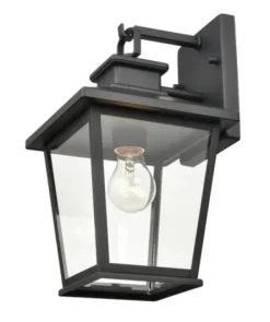 Outdoor Lighting-Kirkland's Home Classic Lantern Outdoor Sconce Black