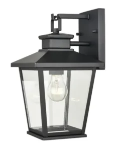 Outdoor Lighting-Kirkland's Home Classic Lantern Outdoor Sconce Black