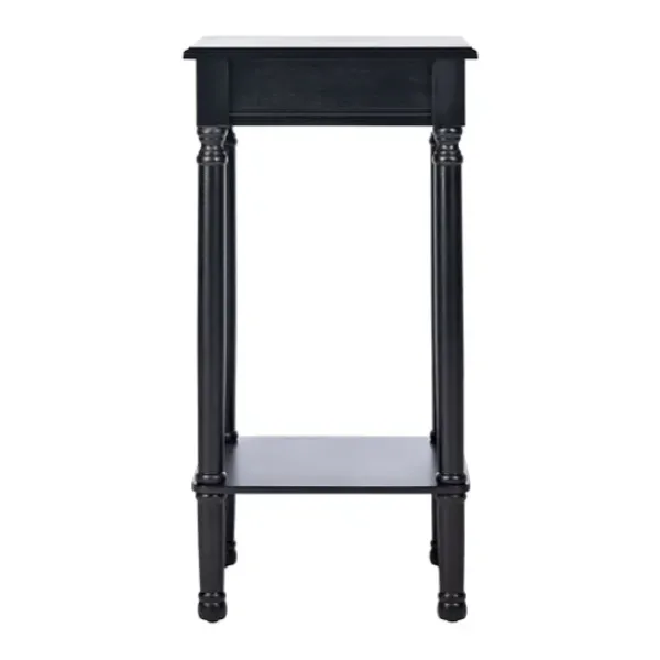 Accent & End Tables-Kirkland's Home Classic Tegan Square Accent Table Black