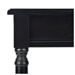 Accent & End Tables-Kirkland's Home Classic Tegan Square Accent Table Black