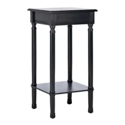 Accent & End Tables-Kirkland's Home Classic Tegan Square Accent Table Black
