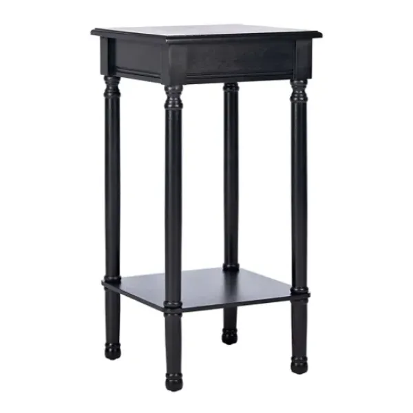 Accent & End Tables-Kirkland's Home Classic Tegan Square Accent Table Black