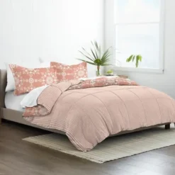 Comforters-Kirkland's Home Clay Daisy Medallion King 3-Pc. Comforter Set Orange