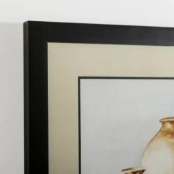 Framed Art-Kirkland's Home Clay Pot Still Life I Framed Art Print Ivory/Brown