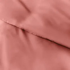 Duvets-Kirkland's Home Clay Solid 3-Pc. Queen Duvet Cover Set Orange