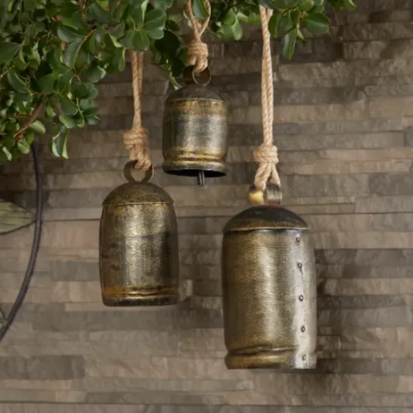 Decorative Accents-Kirkland's Home Clear And Gold Tic Tac Toe Board