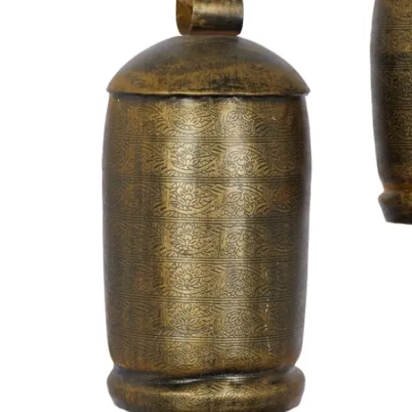 Decorative Accents-Kirkland's Home Clear And Gold Tic Tac Toe Board