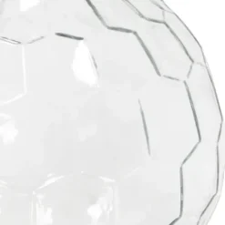 Table Lamps-Kirkland's Home Clear Glass Honeycomb Table Lamp White