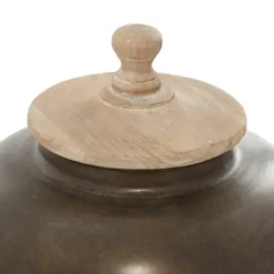 Decorative Bowls & Jars-Kirkland's Home Clear Glass Jars With Decorative Lids, Set Of 3 Clear/Silver