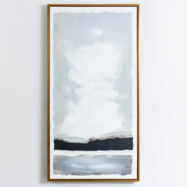 Canvas Art-Kirkland's Home Cloud Abstract Canvas Art Print Gray