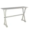 Console Tables-Kirkland's Home Cloud Hourglass Console Table Gray