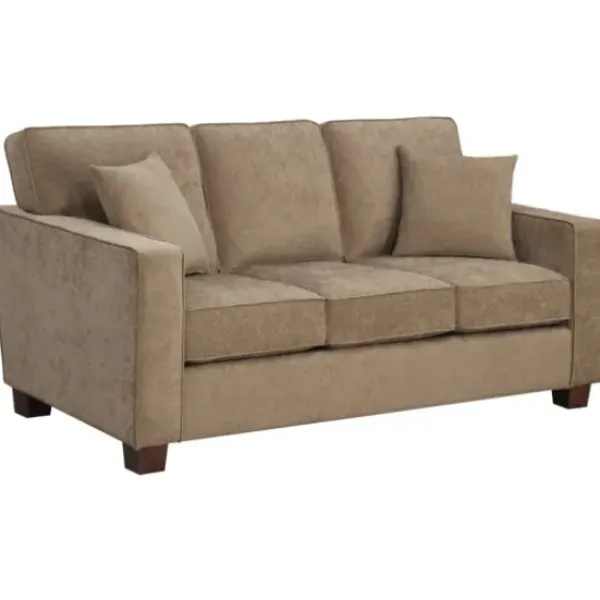 Sofas & Loveseats-Kirkland's Home Coffee Rutledge Sofa Brown