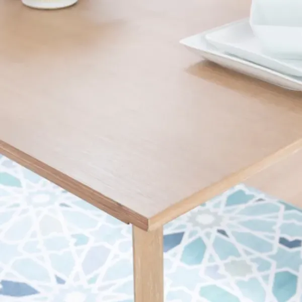 Dining Tables-Kirkland's Home Colleen Natural Midcentury Dining Table Brown