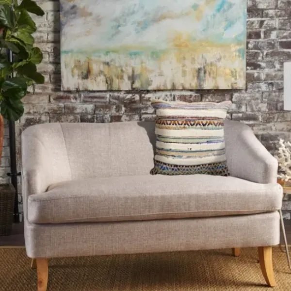 Pillows-Kirkland's Home Color Chevron Striped Pillow Multi
