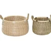 Baskets & Boxes-Kirkland's Home Color Cotton Woven Basket Multi