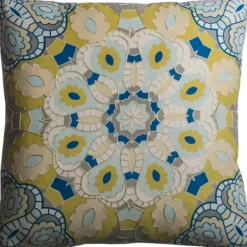 Pillows-Kirkland's Home Color Medallion Pillow Multi