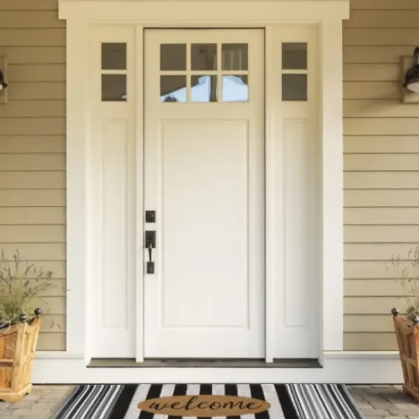 Doormats-Kirkland's Home Color Woodblock Garden Doormat Multi