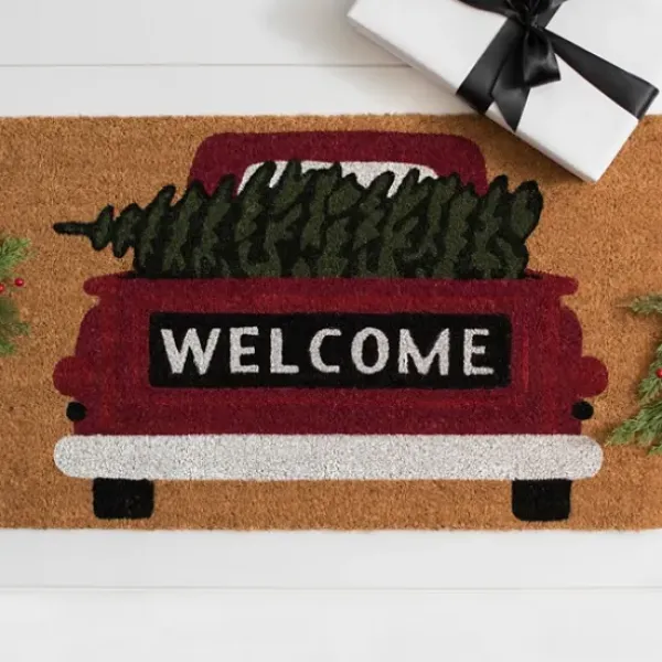 Doormats-Kirkland's Home Come Back With Tacos Doormat Tan/Black/Red