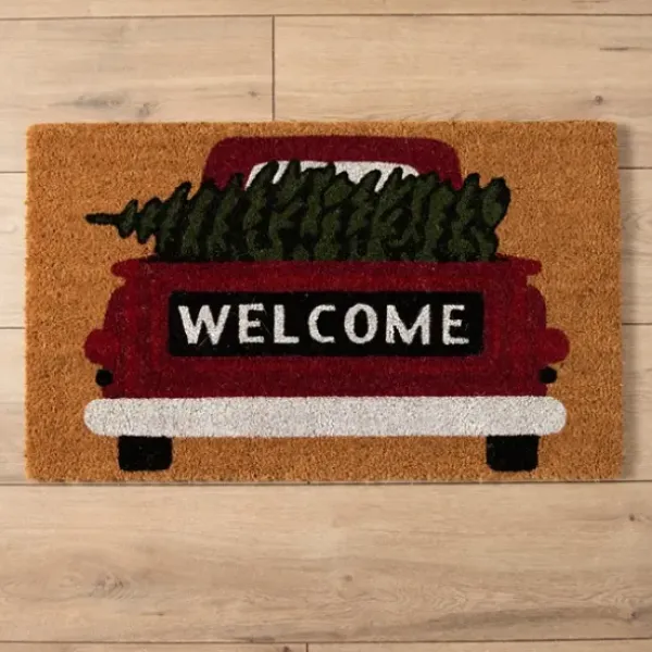 Doormats-Kirkland's Home Come Back With Tacos Doormat Tan/Black/Red