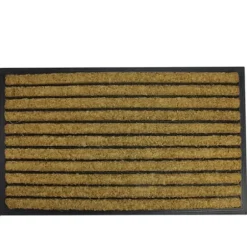 Doormats-Kirkland's Home Come In Sunshine Doormat Tan/White