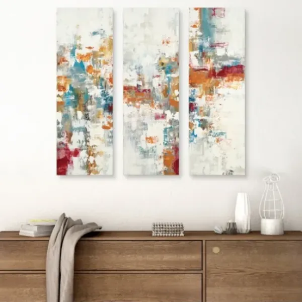 Canvas Art-Kirkland's Home Conclusion Found I Canvas Art Prints, Set Of 3 Gray/Multi