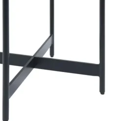Accent & End Tables-Kirkland's Home Concrete Round Tray Top Side Table Gray